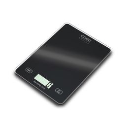 Virtuvinės svarstyklės Caso Kitchen scale Slim Maximum weight (capacity) 5 kg, Graduation 1 g, Black