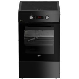 Viryklė BEKO FSM59305BDT indukcinė kaitlentė elektrinė orkaitė juoda 50cm 60cm grilis