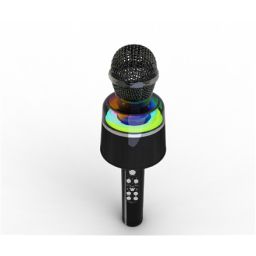 Belaidis karaoke mikrofonas Gembird MICBT-01-BK 3.5mm Bluetooth Juodas