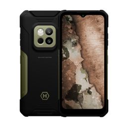 Išmanusis telefonas Hammer Construction 2 Thermal 6.58" 2408x1080 Dimensity 6300 256GB Dual-SIM 5G 108+32MP 6500mAh Android 14 juodai žalias