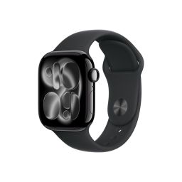 Išmanusis laikrodis Apple Watch Series 11 GPS+Cellular 42mm juodas 5G atsparus vandeniui dulkėms Apple Pay