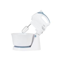 Mikseris Adler AD 4202 with bowl, 300 W, greičio režimų skaičius 5, Turbo mode, White