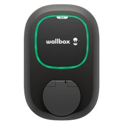 Įkrovimo stotelė Wallbox Pulsar MAX Socket PLP4-W-2-4-9-002 22 kW Wi-Fi Bluetooth juoda