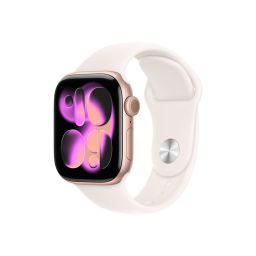 Išmanusis laikrodis Apple Watch Series 11 GPS+Cellular 42mm rožinis kremas 5G atsparus vandeniui dulkėms