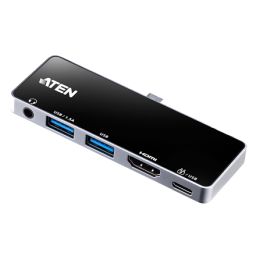 Jungčių stotelė Aten UH3238 USB-C Travel Dock with Power Pass-Through