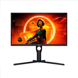 Monitorius AOC Monitor 25G3ZM/BK 24.5", VA, FHD, 1920x1080, 16:9, 1 ms, 300 cd/m², Black/Red, 240 Hz, HDMI ports quantity 2