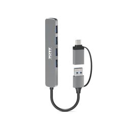 USB šakotuvas PORT CONNECT 900161 4x USB-A 3.0 5Gbps