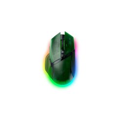 Žaidimų pelė Razer Basilisk V3 Pro 35K 35000 dpi belaidė Bluetooth optinė Phantom Green Edition