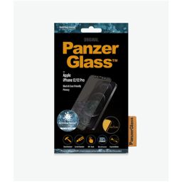 Ekrano apsauga PanzerGlass For iPhone 12/12 Pro, Glass, Black, Privacy glass, 6.1 "