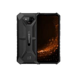 Išmanusis telefonas Hammer Iron V 6.5" 1612x720 Helio G36 64GB Dual-SIM 4G 50+8MP 6320mAh Android 13 juodas