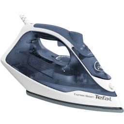 Lygintuvas TEFAL FV2837E0 Steam Iron 2400 W Water tank capacity 150 ml Continuous steam 35 g/min Blue/White