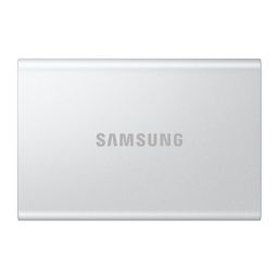Išorinis SSD diskas Samsung T7 MU-PD1T0G/WW 1TB USB 3.2 Gen 2 USB-C sidabrinis
