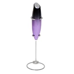 Pieno plakiklis Adler Milk frother with a stand AD 4499 Black/Purple