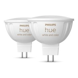 Lemputė Philips Hue GU5.3 6.3W balta ir spalvota šviesa