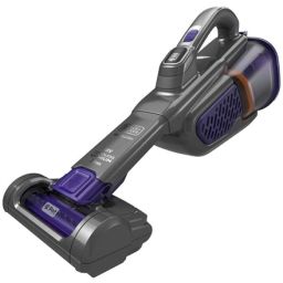Dulkių siurblys BLACK & DECKER BHHV520BFP-QW, belaidis veikimas, 18 V, juodas/violetinis