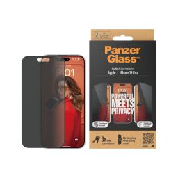 Ekrano apsauga PanzerGlass Apple iPhone 15 Pro Stiklas Juoda Permatoma