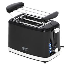 Skrudintuvas Camry Toaster CR 3218 Power 750 W, Number of slots 2, Housing material Plastic, Black