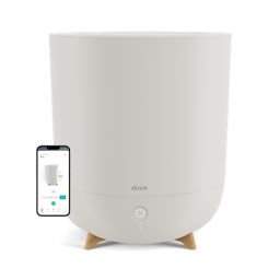 Oro drėkintuvas Duux Neo Smart Humidifier Water tank capacity 5 L skirtas patalpoms iki 50 m² Ultrasonic Humidification capacity 500 ml/hr Greige