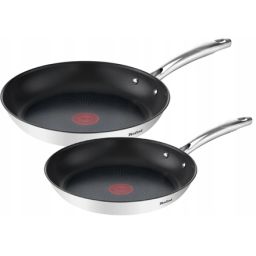 Keptuvių rinkinys Tefal Duetto+ G732S255 24/28 cm indukcinei kaitlentei juodas