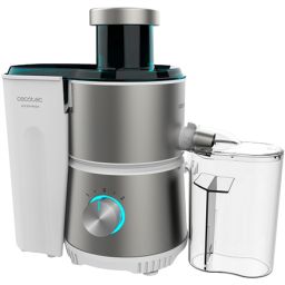 Sulčiaspaudė Cecotec Juice&Fresh 400 Titan White 400 W 2 greičiai 20000 aps./min balta/sidabrinė