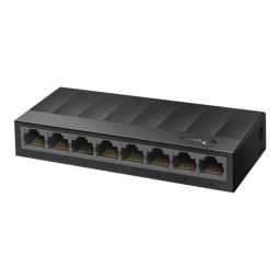 Komutatorius TP-LINK Desktop Switch LS1008G 10/100/1000 Mbps (RJ-45), Unmanaged, Desktop, Ethernet LAN (RJ-45) ports 8