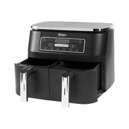 Karšto oro gruzdintuvė NINJA Air Fryer AF300 Power 1 frying compartment: 1200 W; 2 frying compartments: 2400 W W Capacity 7.6 L Black