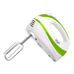 Mikseris Adler AD 4205 g Hand, 300 W, greičio režimų skaičius 5, Turbo mode, White/Green