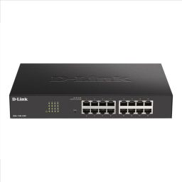 Komutatorius (Switch) D-Link Smart Managed Switch DGS-1100-16V2 Managed, Desktop, Power supply type External, Ethernet LAN (RJ-45) ports 16