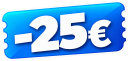 –25€ nuolaida su kodu OGM25