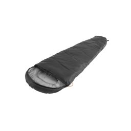 Miegmaišis Easy Camp Starling, 210x75x50 cm, -5 iki 12 °C, dvipusis atviras galas, automatinis užraktas, juodas.
