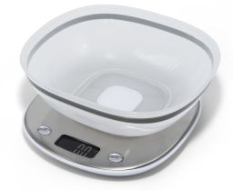 Virtuvinės svarstyklės TERRAILLON 15254 Macaron+  Frosted & Bowl, 5kg /0,5g./1g.
