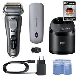 Barzdaskutė BRAUN 9675cc Pro+ Silver W&D