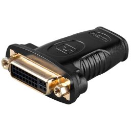 Adapteris Goobay HDMI/DVI-I adapter, gold-plated 68690