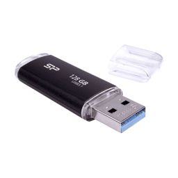 USB raktas SILICON POWER BLAZE B02 128GB USB 3.1 Black