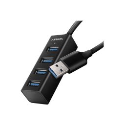 USB šakotuvas AXAGON HUE-M1A 4 jungtys juodas