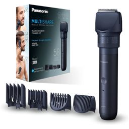 Barzdaskutė Panasonic MultiShape ER-CKN1-PAC1, belaidė, šlapias ir sausas skutimasis, 39 ilgio nustatymai, juoda