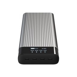 Išorinė baterija (power bank) Hyper HyperJuice 245W USB-C 100Wh su OLED ekranu