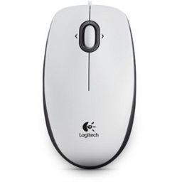 Pelė Logitech B100 White, Portable Optical Mouse