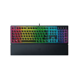 Klaviatūra Razer Gaming Keyboard Ornata V3 RGB LED light, NORD, Wired, Black, Razer Mecha-Membrane, Numeric keypad