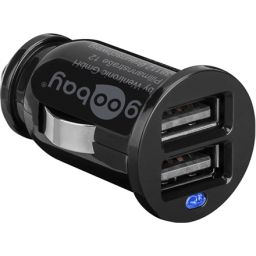 Įkroviklis Twin USB (2x USB) OEM Goodbay Dual USB 2,1A 5 V