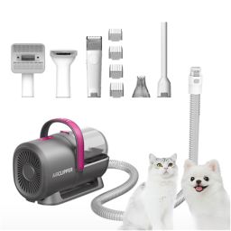 Kailio priežiūros komplektas PETKIT Air Clipper Pet Grooming Vacuum Kit 5in1 LM4 Grey/White