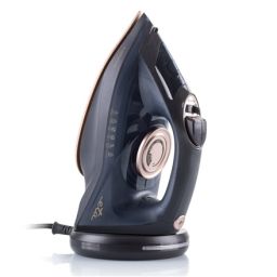 Lygintuvas ETA Iron Kiara ETA127690000 Cordless Steam Iron, 2200 W, Water tank capacity 220 ml, Continuous steam 40 g/min, Black