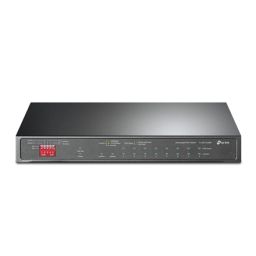 Komutatorius TP-LINK 10-Port Gigabit Easy Smart Switch with 8-Port PoE+ TL-SG1210MP Unmanaged, Desktop, Power supply type External, Ethernet LAN (RJ-
