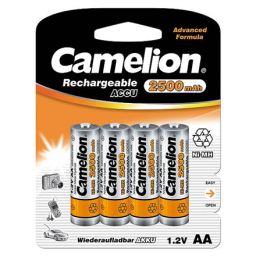 Baterija Camelion AA/HR6, 2500 mAh, Rechargeable Batteries Ni-MH, 4 vnt