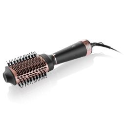 Plaukų formavimo šukos ETA ETA932290000 FENITÉ BLACK EDITION Hot Air Brush, 1300 W, 3 air flow speeds, 3 temperature settings, Black