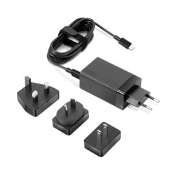 Įkroviklis Lenovo Travel Adapter USB-C AC Black, 65 W
